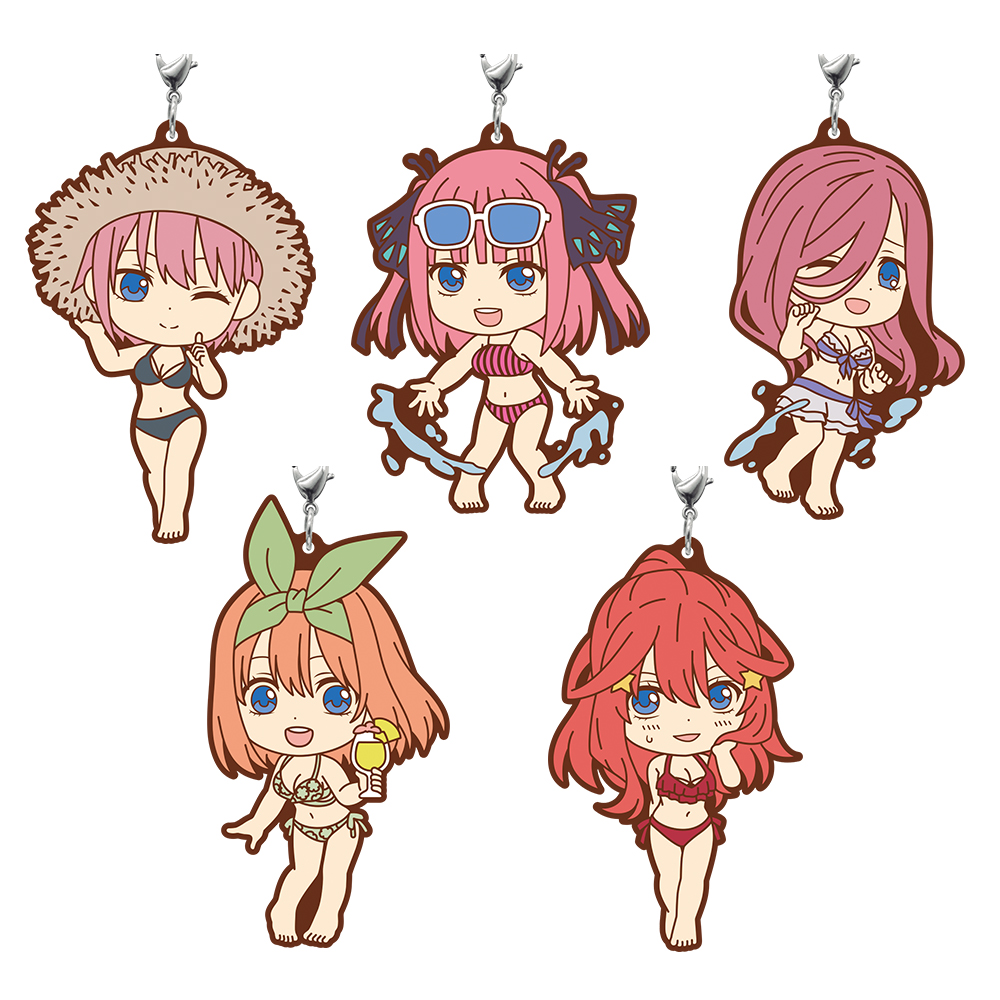 The Quintessential Quintuplets Bride Style Kuji F Nakano Itsuki Rubber Strap US