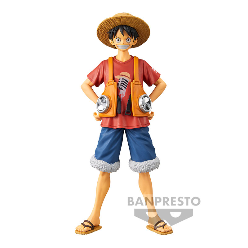 Banpresto One Piece DXF THE GRANDLINE MEN FILM GOLD Luffy & Zoro & Sanji set