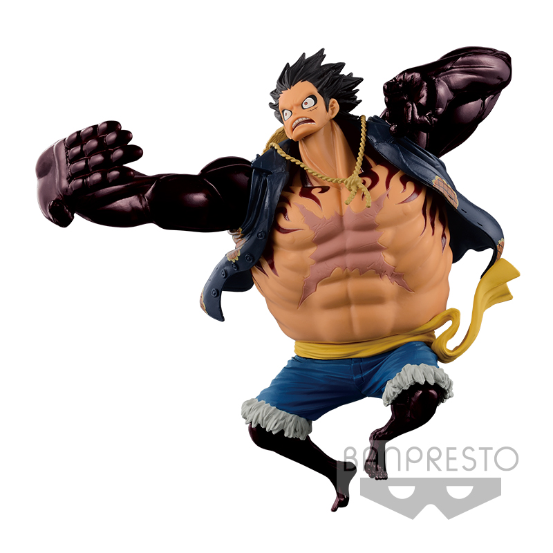 One Piece World Figure Colosseum 3 Monkey D. Luffy Gear 4 Brush Ver. Super