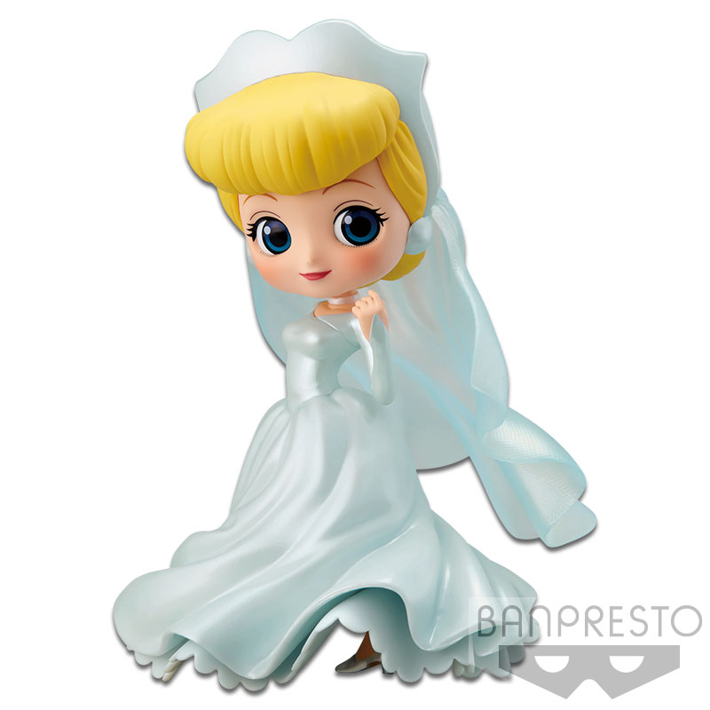 White Dress Banpresto Disney Q Posket Cinderella Dreamy Style NEW IN STOCK! 