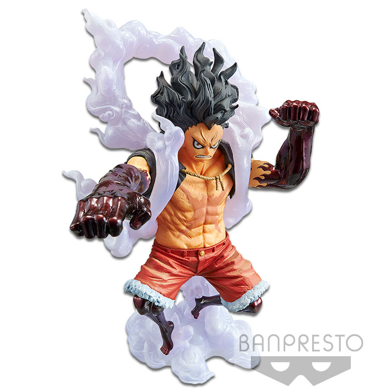 Banpresto One Piece Stampede King Of Artist The Monkey D. Luffy Figure red