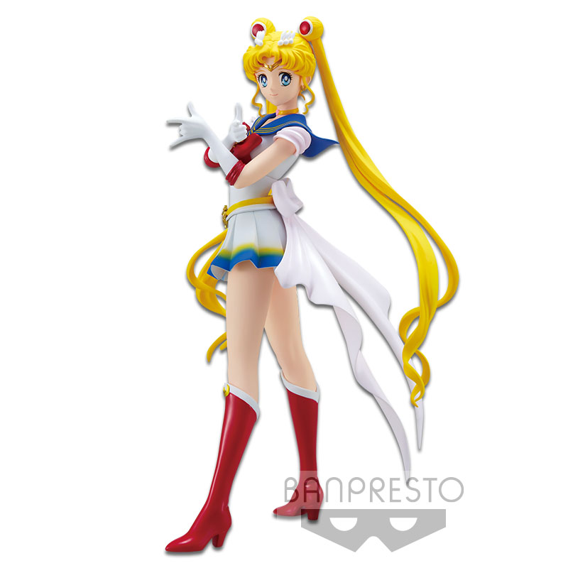 BANPRESTO Der Film Sailor Moon Eternal Super Sailor Mercury VER A 14CM