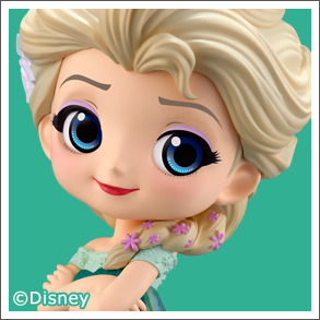 Q posket Disney Character -Elsa Frozen Fever Design-