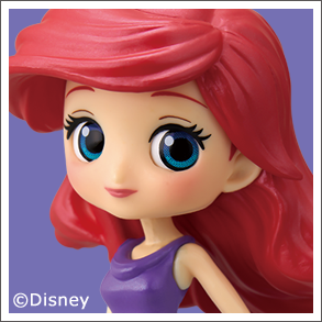 Disney Character Q posket petit -Story of The Little Mermaid-(ver.D)