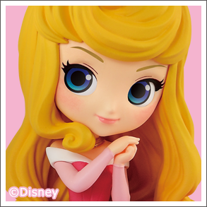 Disney Character Q posket petit -Belle・Cinderella・Princess Aurora-(C:Princess Aurora)