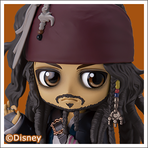 Q posket Disney Characters -Jack Sparrow-(ver.B)