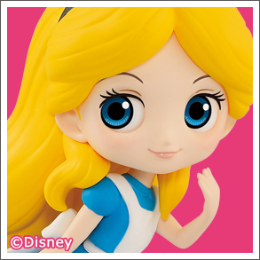 Disney Characters Q posket petit-Alice・Cinderella-（Alice)